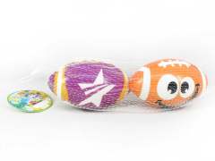 13CM PU Rugby(2in1) toys