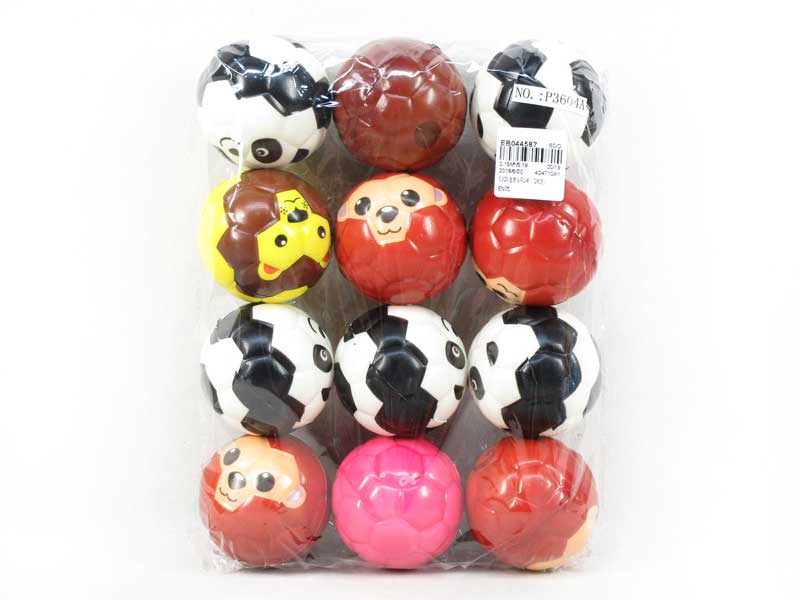 6.3CM PU Ball(12in1) toys