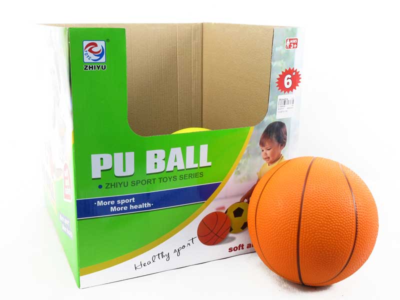 6inch PU Ball(8in1) toys