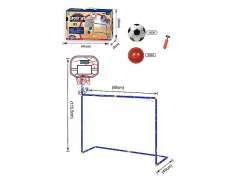 2in1 Basketball Set & Football Set
