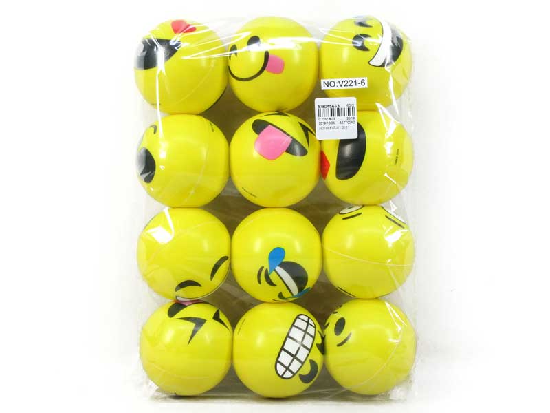 7.6CM PU Ball(12in1) toys