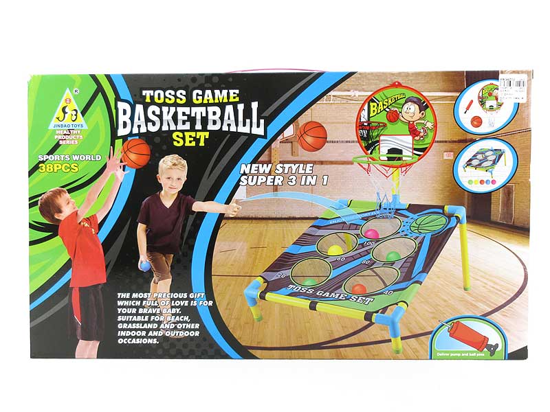 3in1 Basketball Set toys