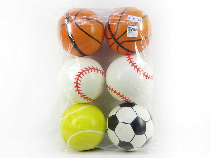 15CM PU Ball(6in1) toys
