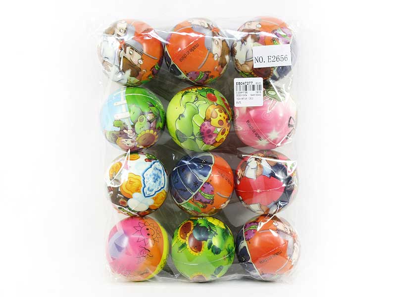 7.6CM PU Ball(12in1) toys