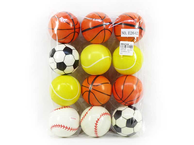 7.6CM PU Ball(12in1) toys