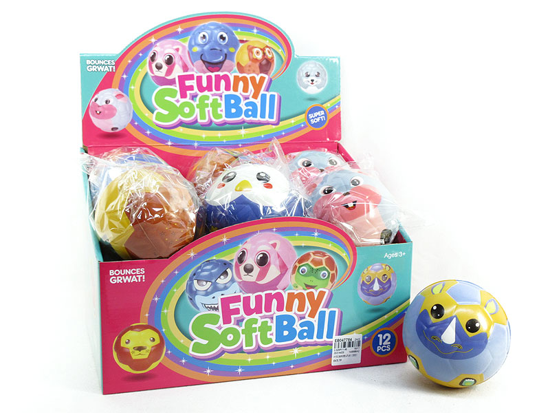 4inch PU Ball(12in1) toys
