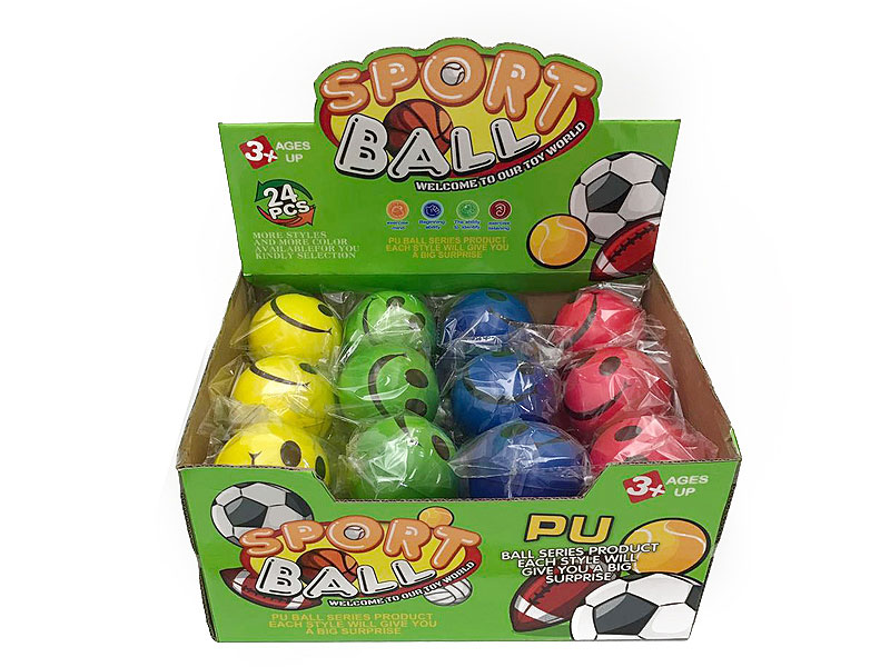7CM PU Ball(24in1) toys