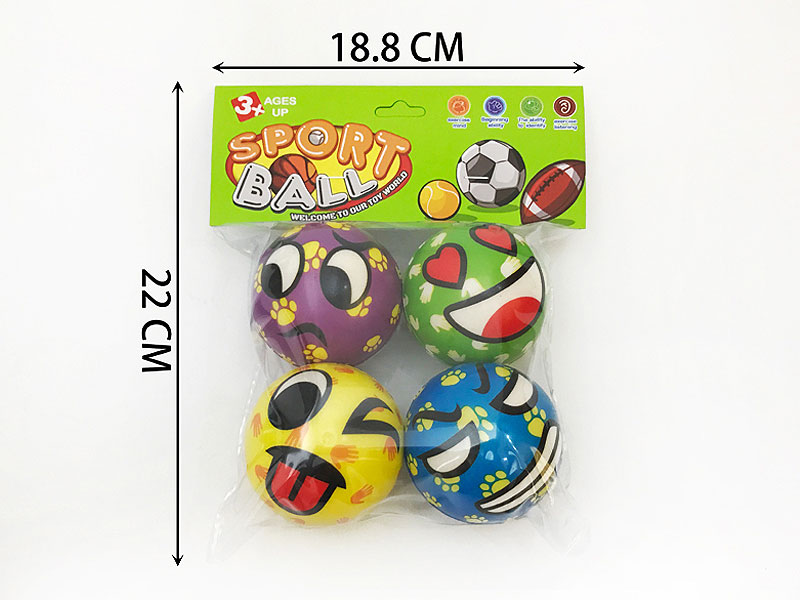 7.6CM PU Ball(4in1) toys