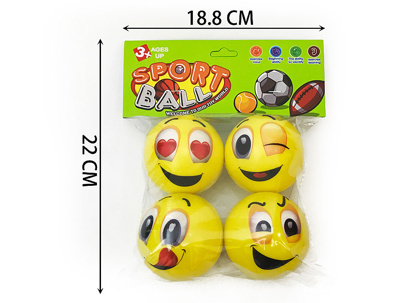 7.6CM PU Ball(4in1) toys