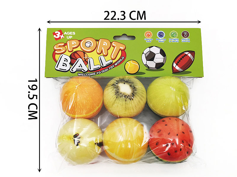 6.3CM PU Ball(4in1) toys