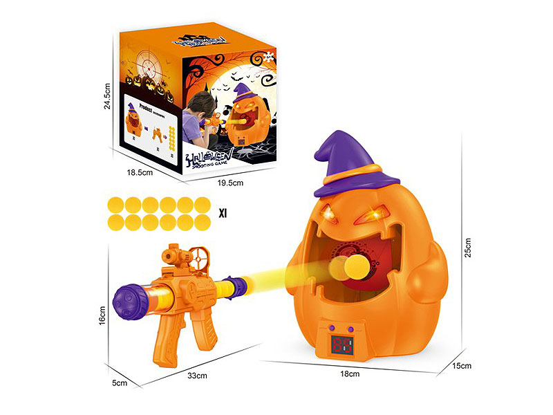 Pumpkin Shooting Target W/L_S toys