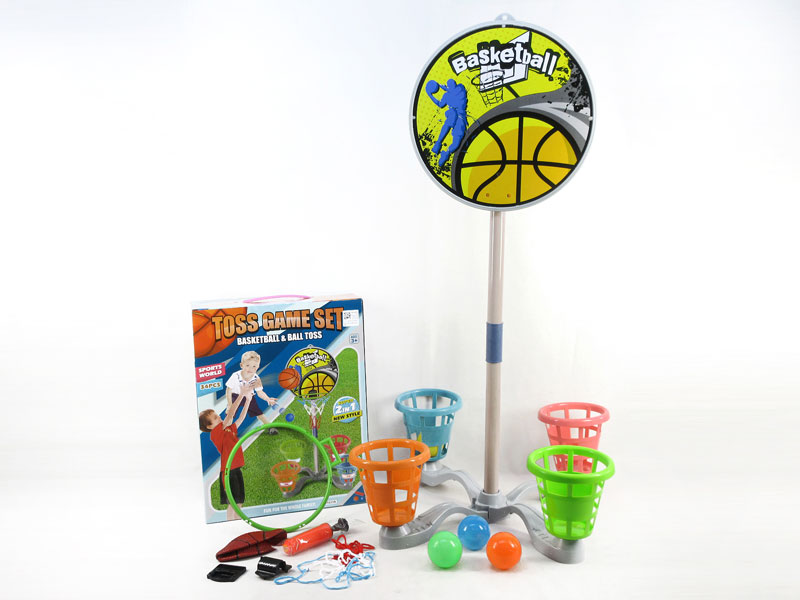2in1 Basketball Table Pitching Suit toys