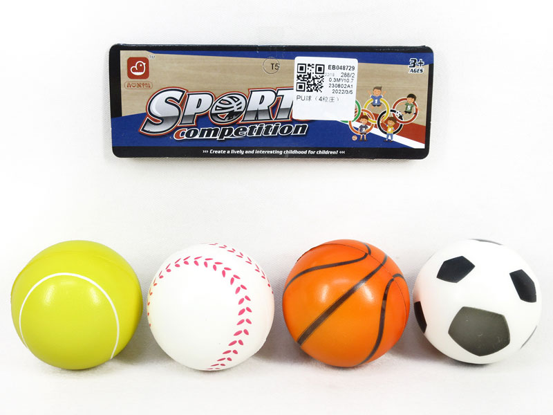 PU  Ball(4in1) toys