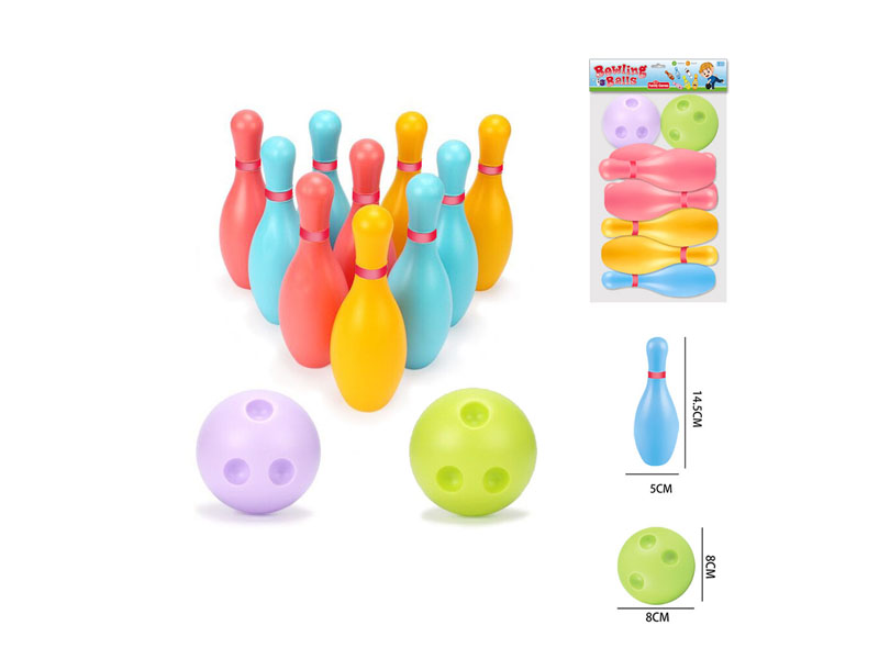14.5cm Bowling Game toys