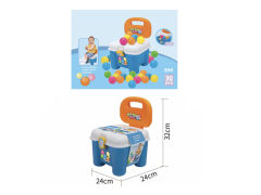 Ocean Ball Storage Chair toys