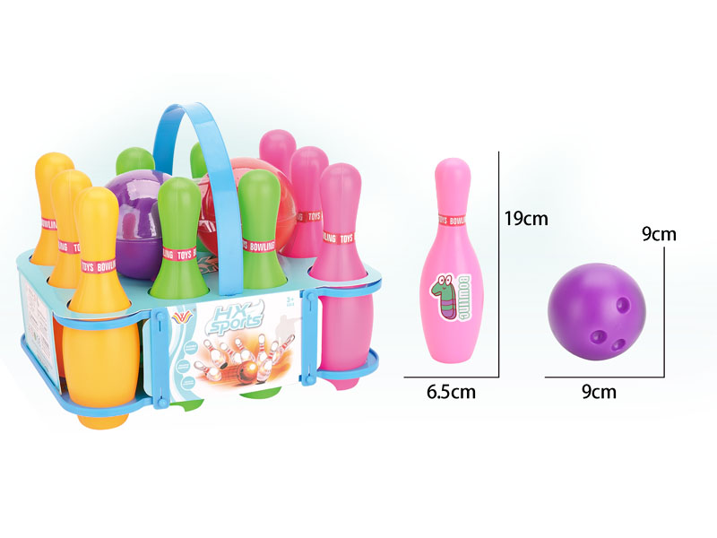 19CM Bowling Game toys