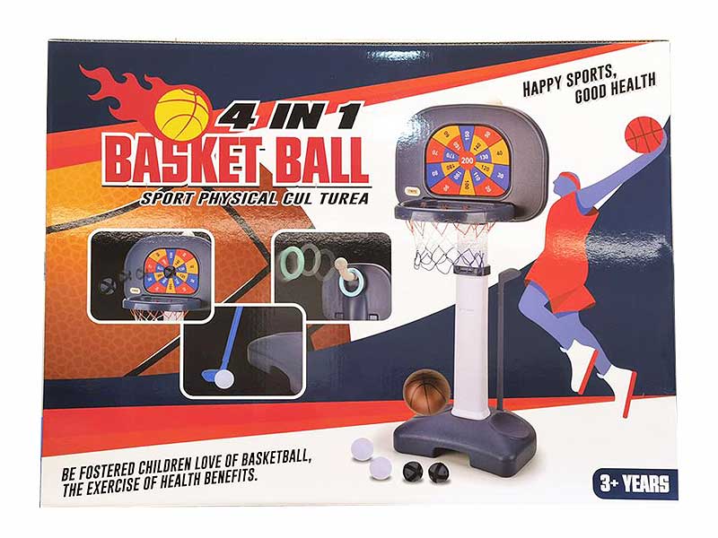 4in1 Basketball Play Set toys