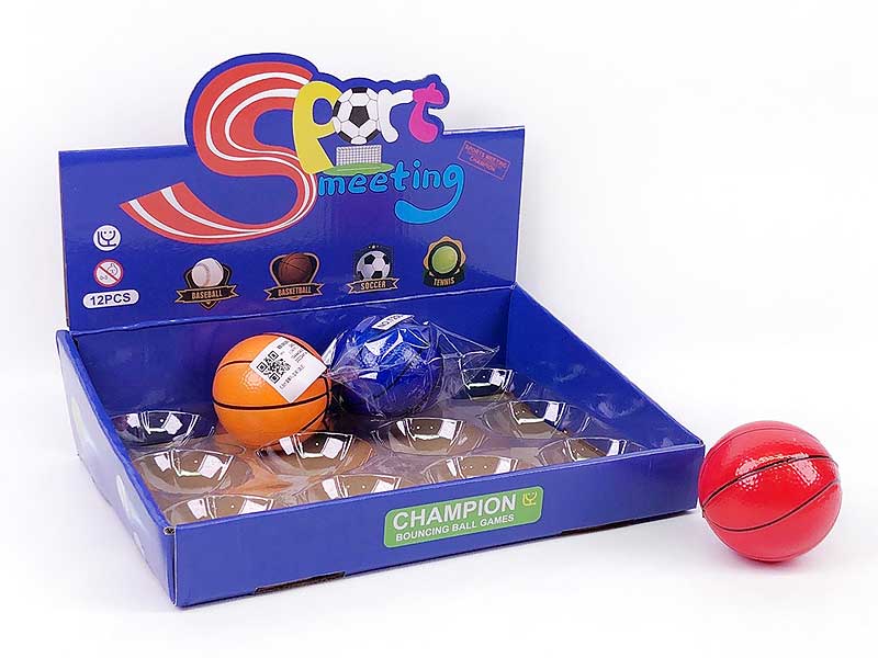6.3cm PU Basketball(12in1) toys