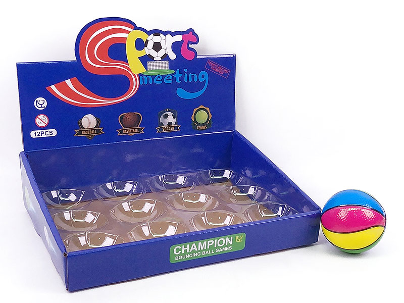 6.3cm PU Basketball(12in1) toys
