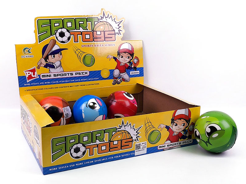 10cm PU Ball(12in1) toys