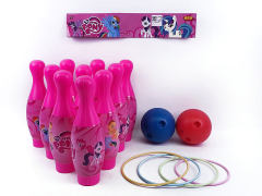 2in1 Bowling Game & Ferrule toys