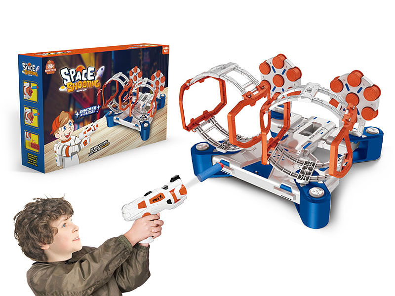 Rotating Shooting Twin Target W/M toys