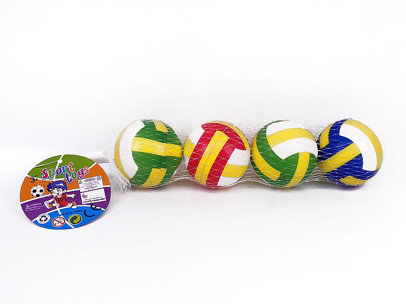 2.5inch PU Volleyball(4in1) toys