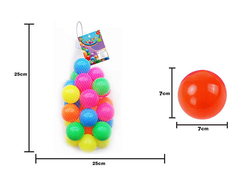 7cm Ball(30in1) toys