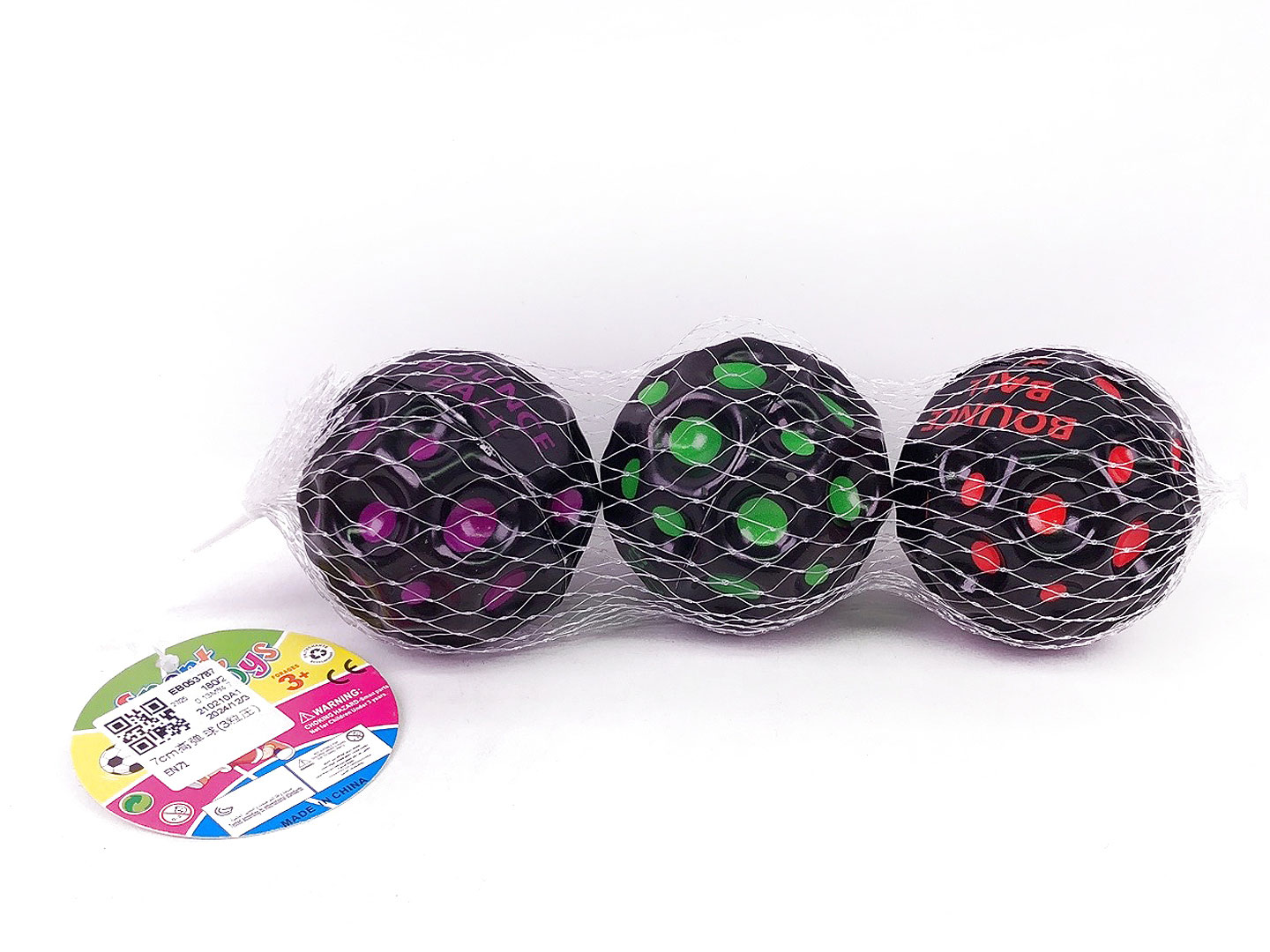 7CM Bounce Ball(3in1) toys