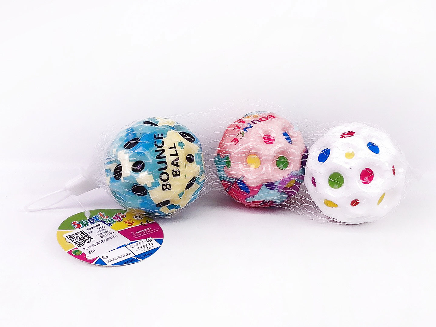 7CM Bounce Ball(3in1) toys