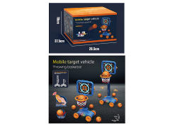 Mobile Target Vehicle Throwing Basketbal toys
