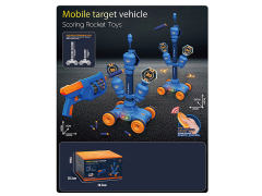 Mobile Target Vehicle Scoring Rocket Toys toys