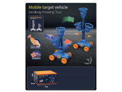 Mobile Target Vehicle Sandbag Throwing Toys toys