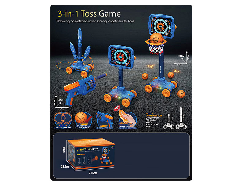 3in1 Toss Game toys
