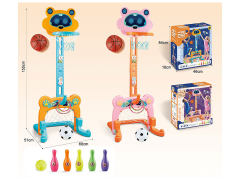 4in1 Basketball Play Set(2C)