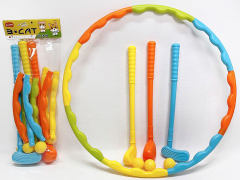 Golf Game & Hula Hoop toys
