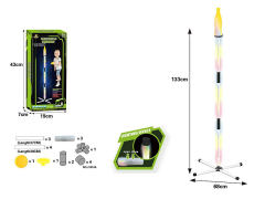LED发光飞盘训练支架目标投掷
