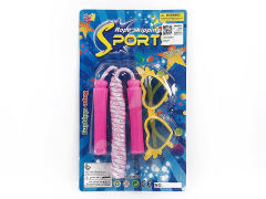 Rope Skipping & Glasses toys