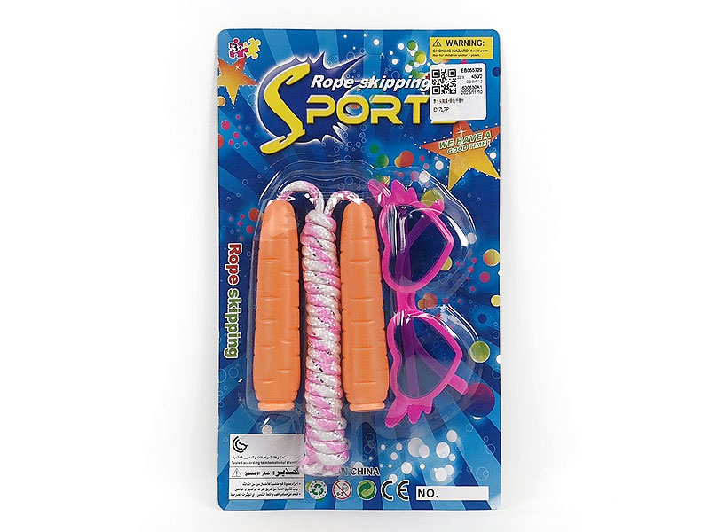 Rope Skipping & Glasses toys