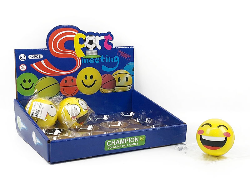 6.3cm Bounce Ball(12in1) toys