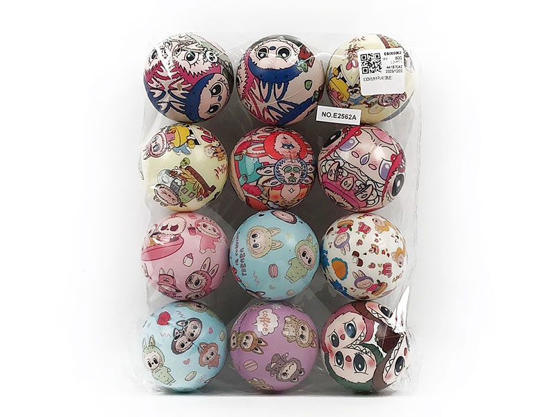 6.3CM PU Ball(12in1) toys