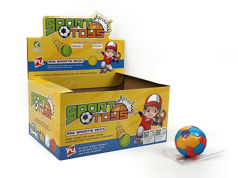 6.3CM PU Ball(24in1) toys