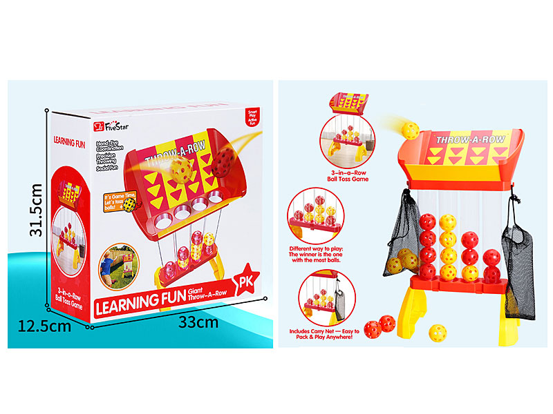 Giant Throw-A-Row toys