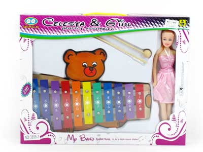 Musical Instrument Set & Doll toys