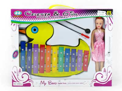 Musical Instrument Set & Doll toys