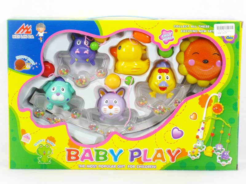 Wind-up baby  bed bell toys