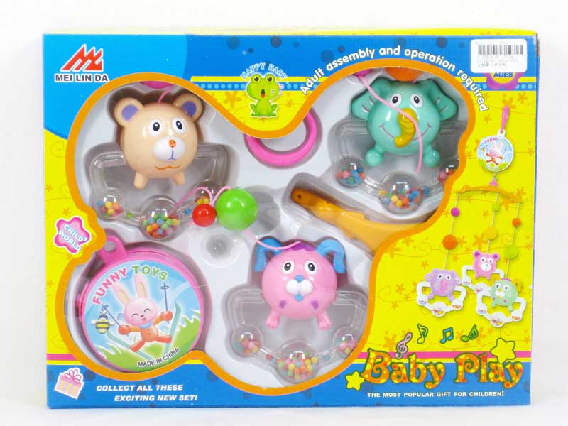 Wind-up baby  bed bell toys