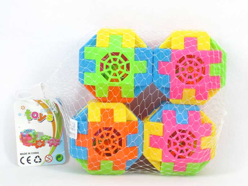 Blocks Rattles(4in1) toys