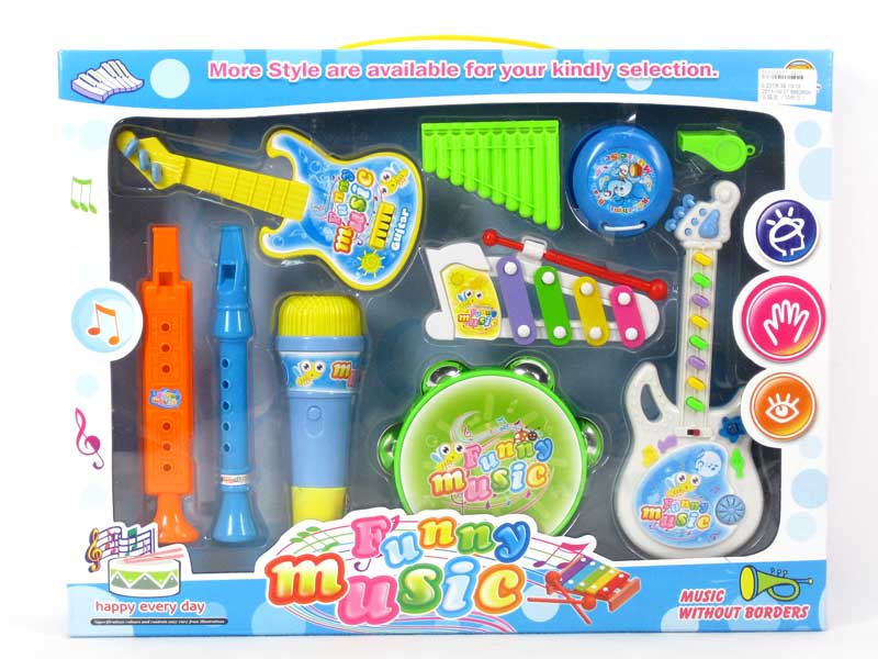 Musical Instrument Set(10in1) toys