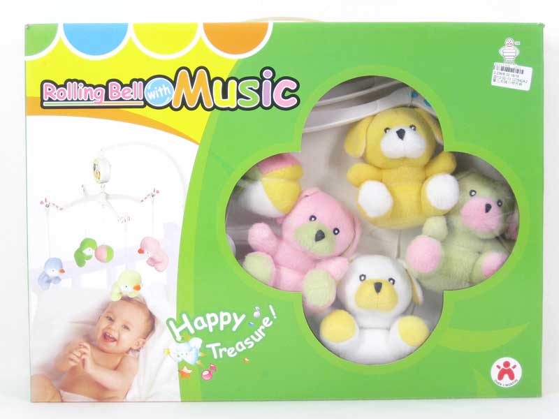 Wind-up Baby  Bed Bell toys